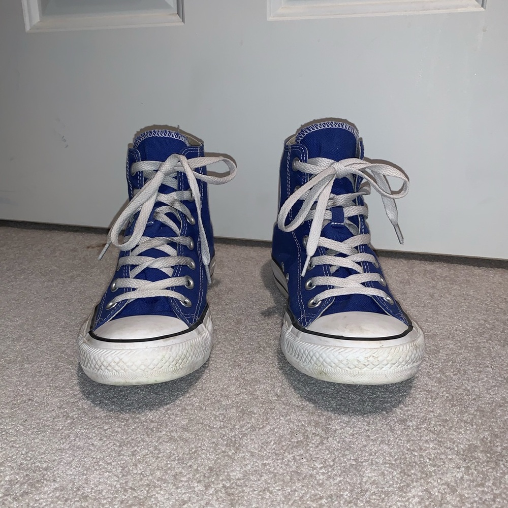 Converse Blue High Tops